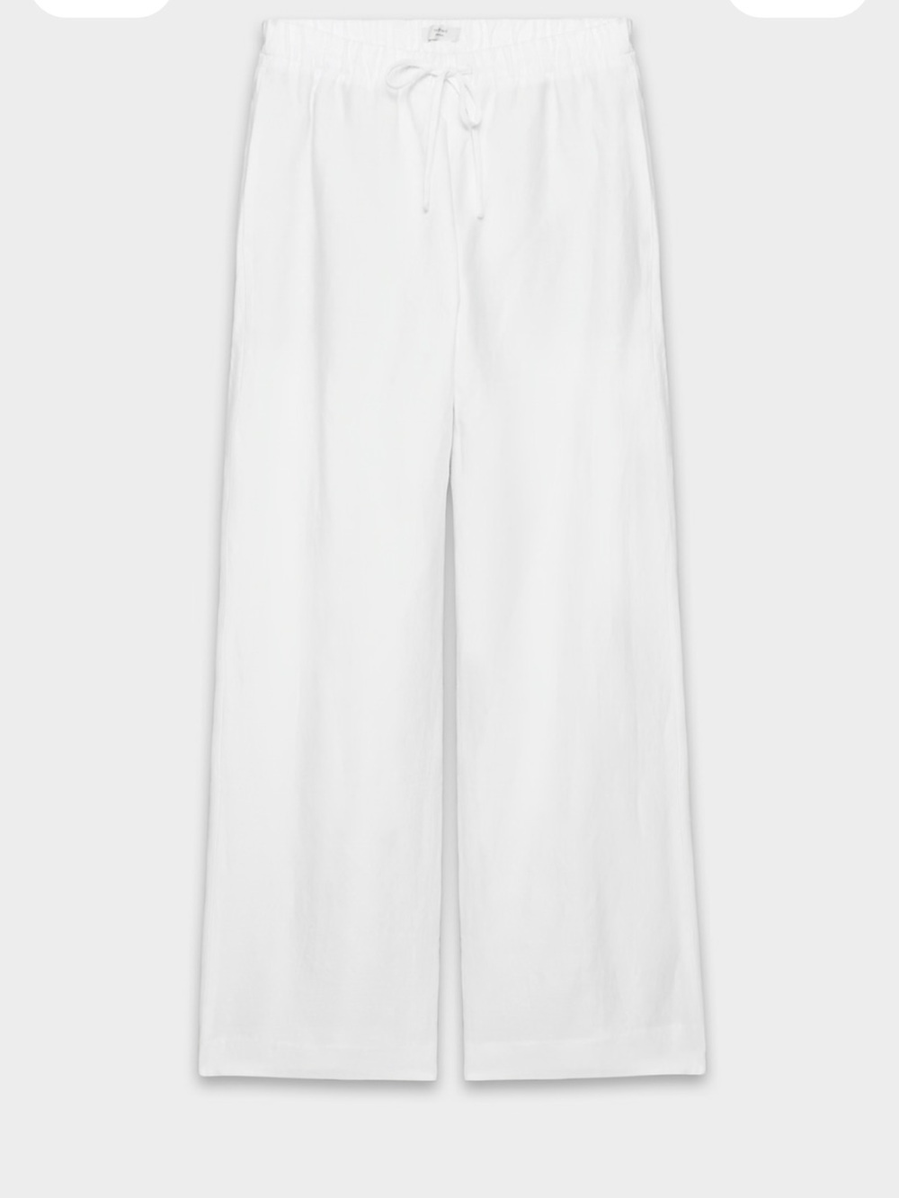 Aritzia Cruiselinen Lodge Pant White Size Small Short